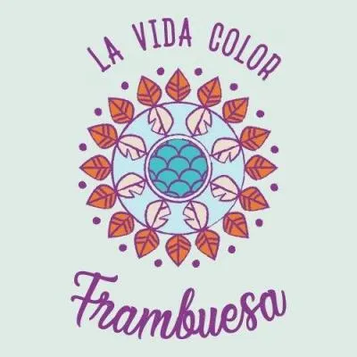 la vida color frambuesa